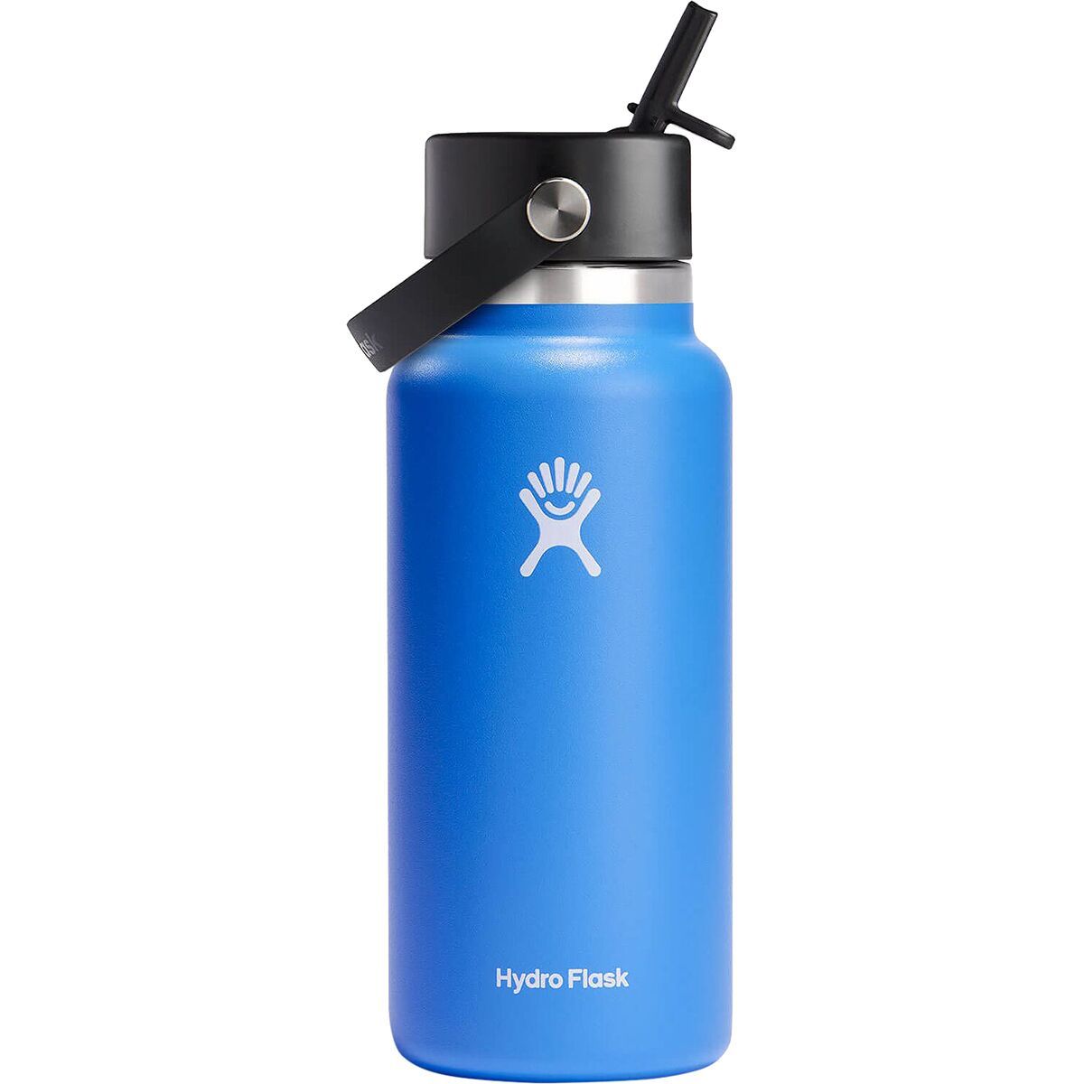 Image of Hydro Flask 32oz Wide Mouth Flex Straw Water Bottle Cascade, One Size