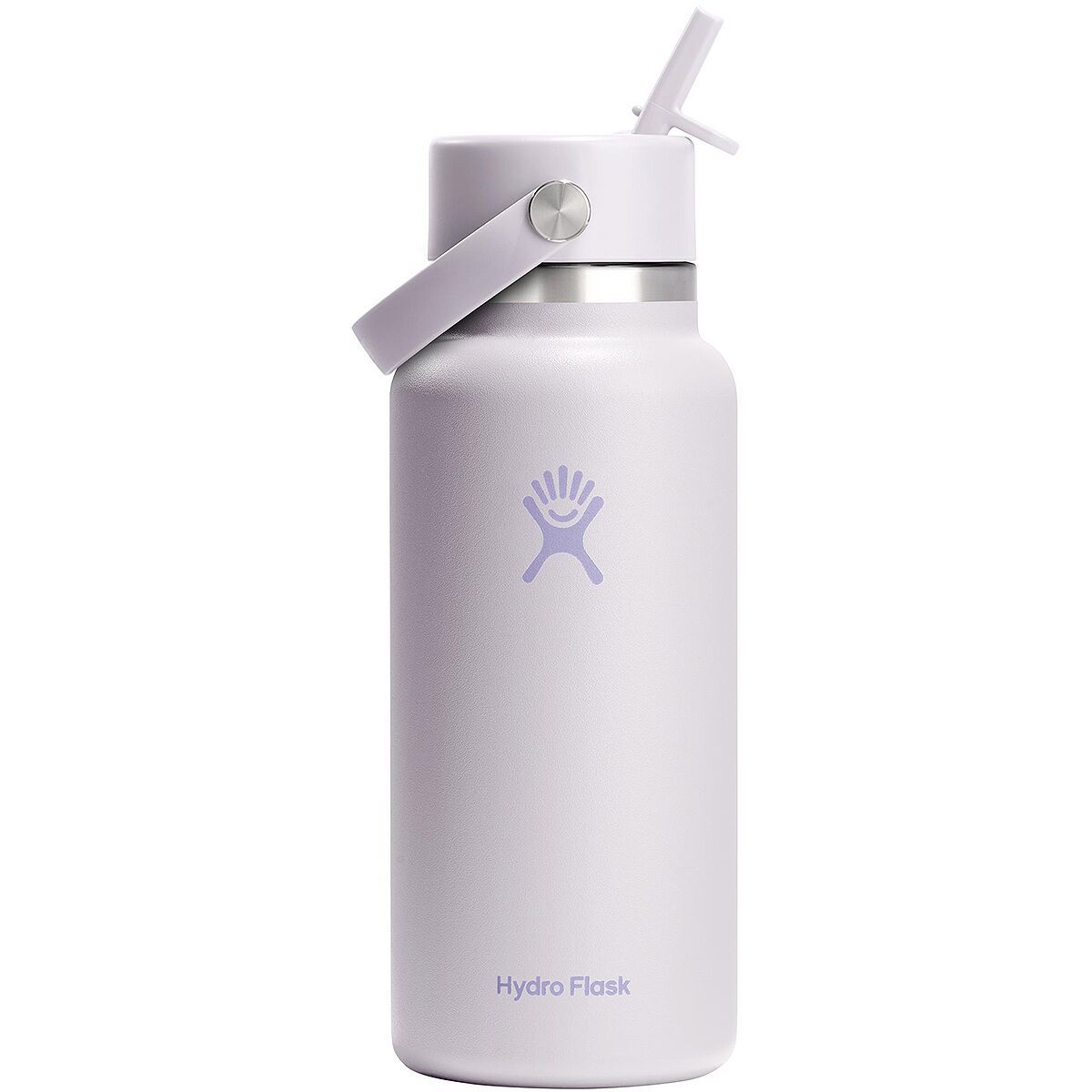 Image of Hydro Flask 32oz Wide Mouth Flex Straw Water Bottle Cloud Pink, One Size