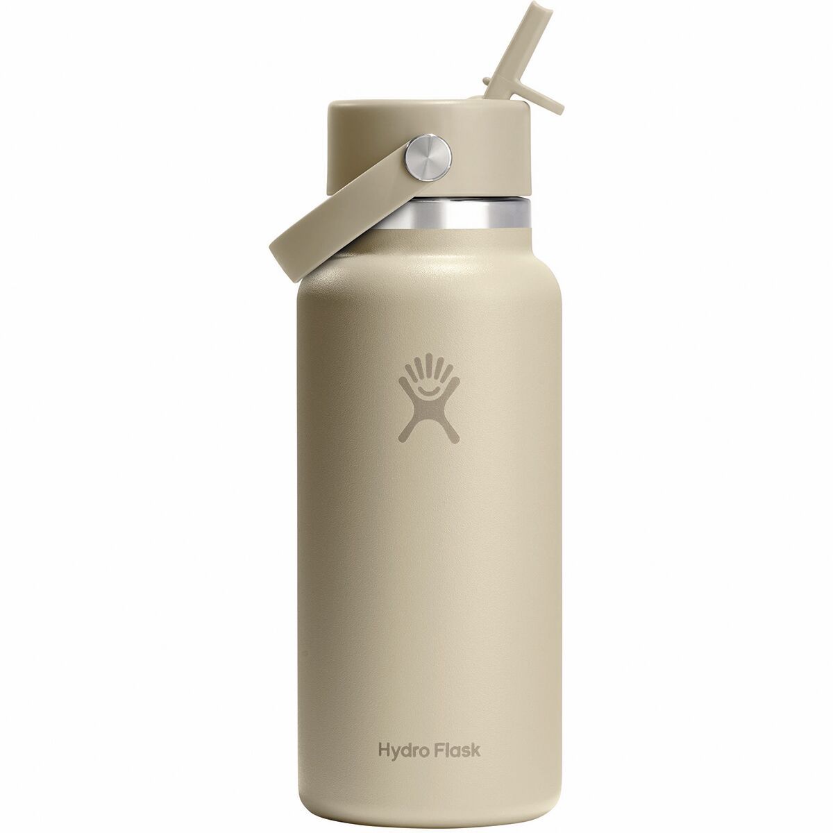 Image of Hydro Flask 32oz Wide Mouth Flex Straw Water Bottle Oat2, One Size