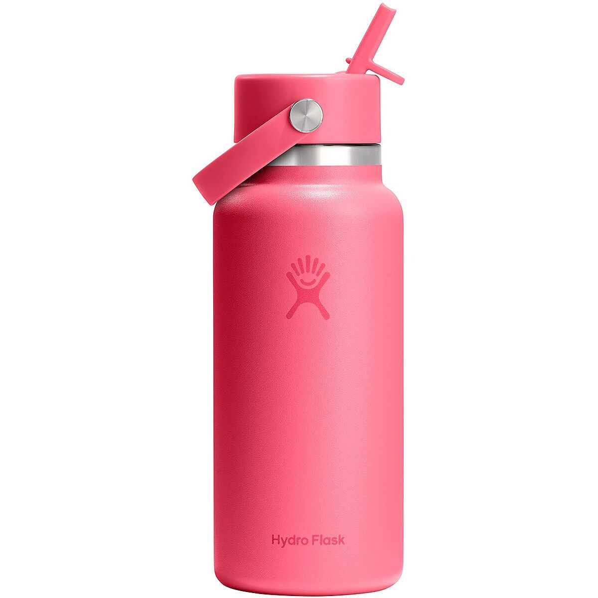 Image of Hydro Flask 32oz Wide Mouth Flex Straw Water Bottle Popstar Pink, One Size