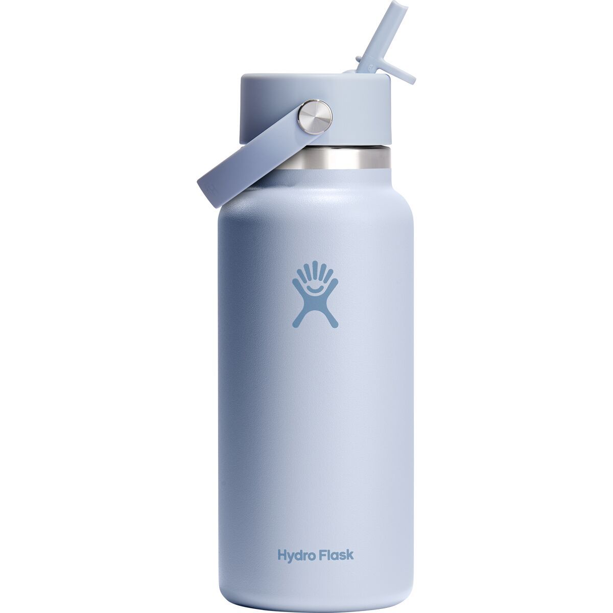 Image of Hydro Flask 32oz Wide Mouth Flex Straw Water Bottle Surf, One Size