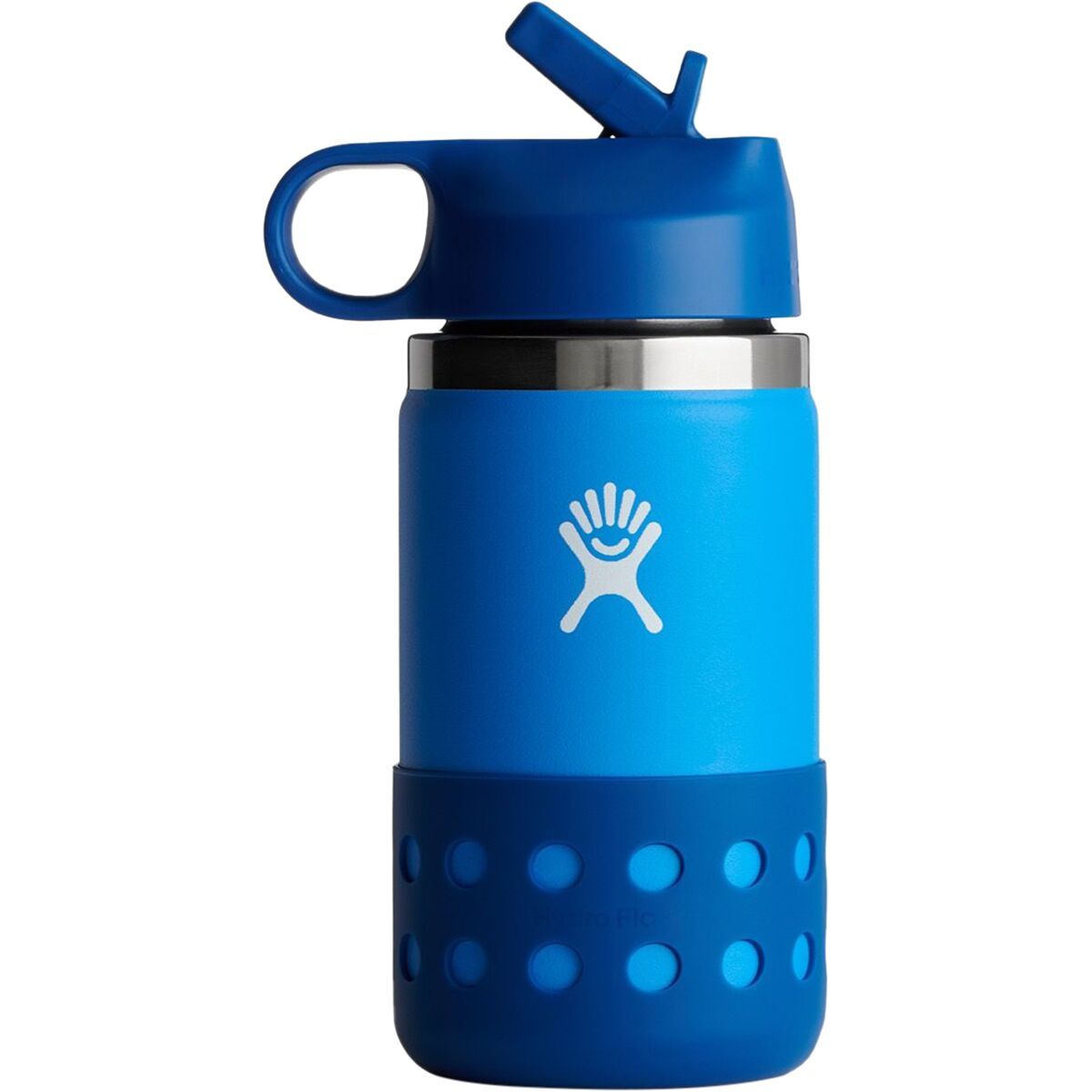 Image of Hydro Flask 12oz Wide Mouth Flex Straw & Boot - Kids' Lake, One Size
