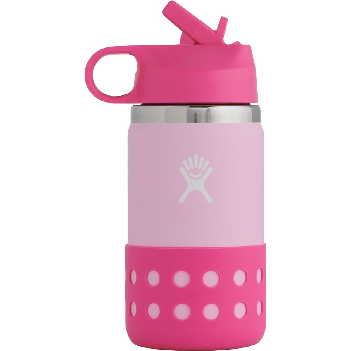 Hydro Flask 12oz Wide Mouth Flex Straw & Boot - Kids' Plumeria, One Size