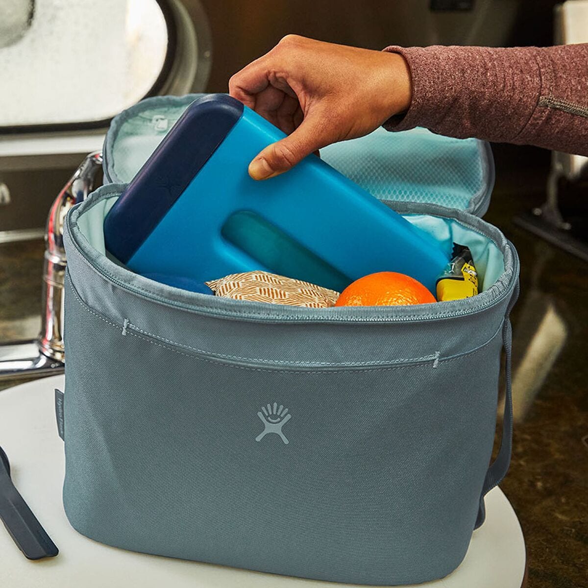 Thermos Cooler Lunch Bag - Dusty Blue