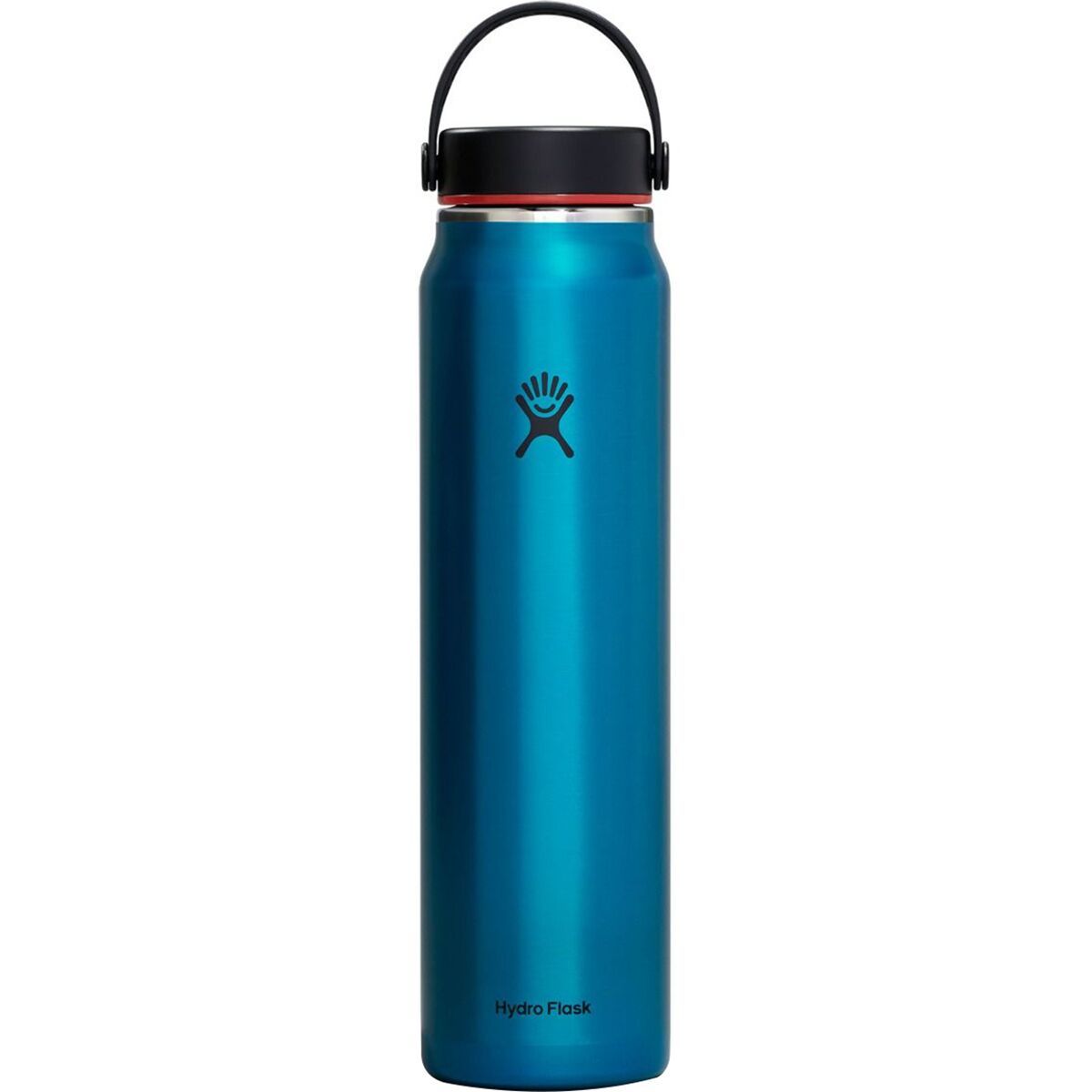 Image of Hydro Flask 40oz Wide Mouth Trail Lightweight Flex Cap Water Bottle Celestine, One Size