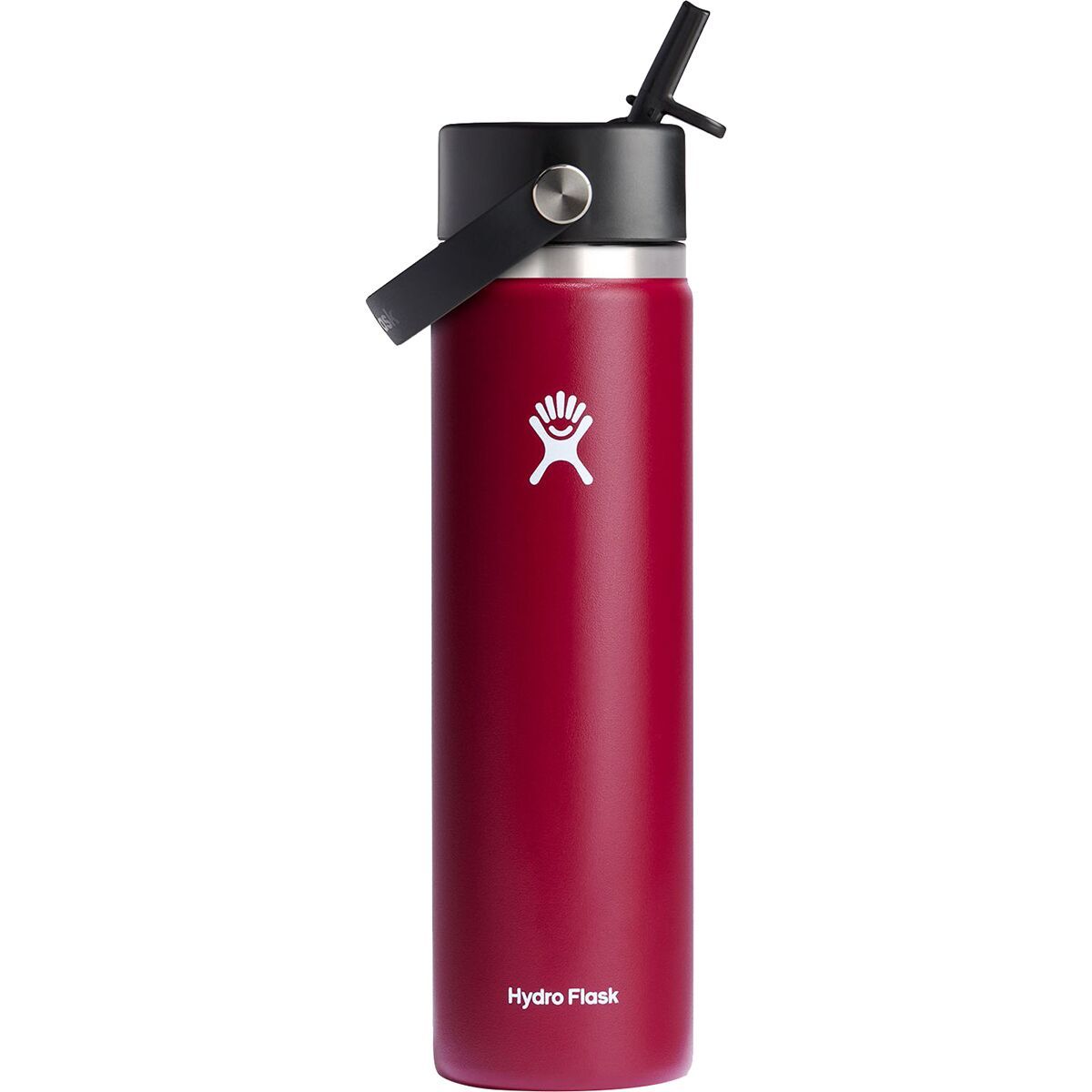 Hydro Flask 24oz Wide Flex Straw Cap Berry, One Size