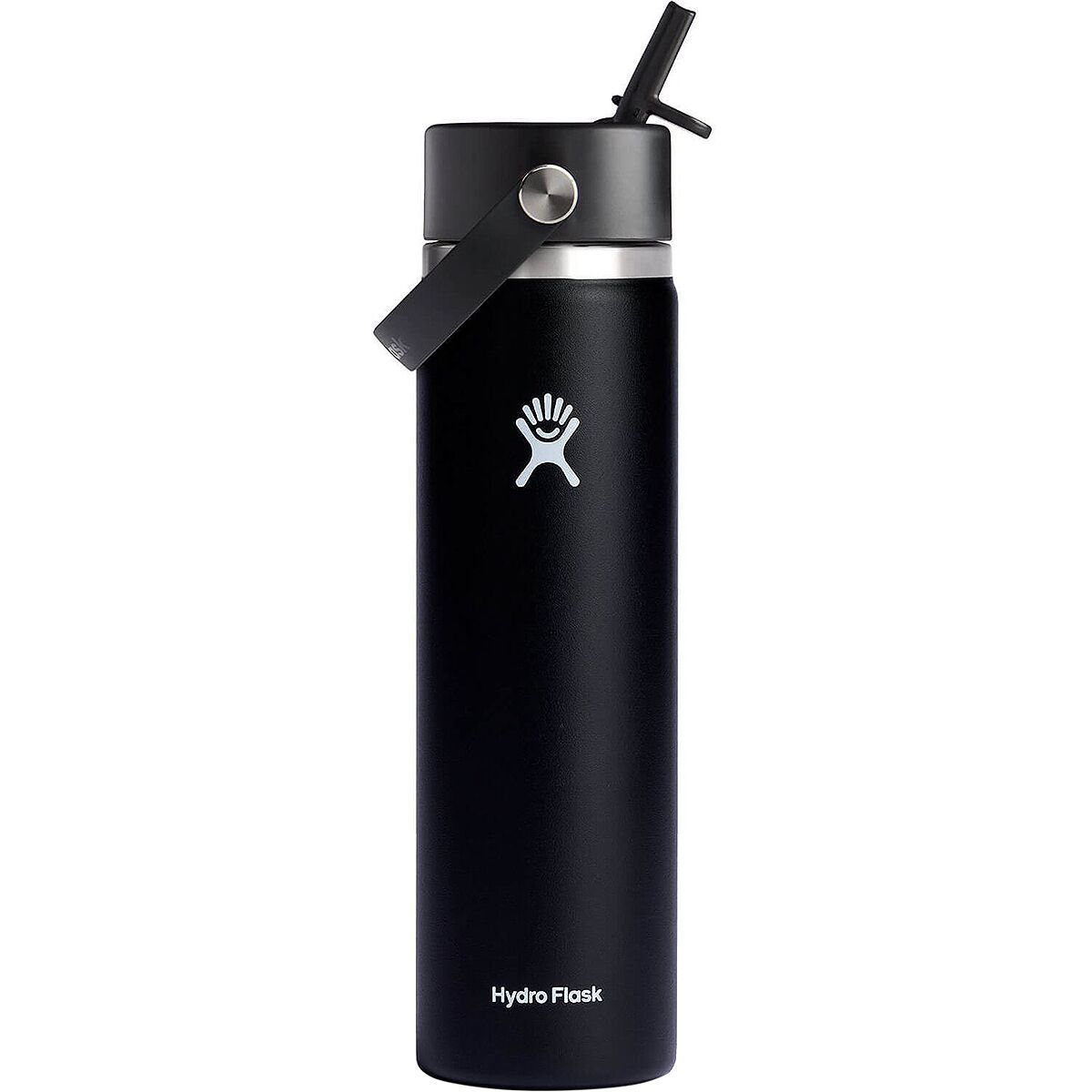 Hydro Flask 24oz Wide Flex Straw Cap Black, One Size