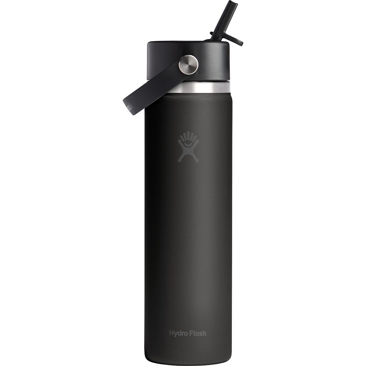 Image of Hydro Flask 24oz Wide Flex Straw Cap Black2, One Size