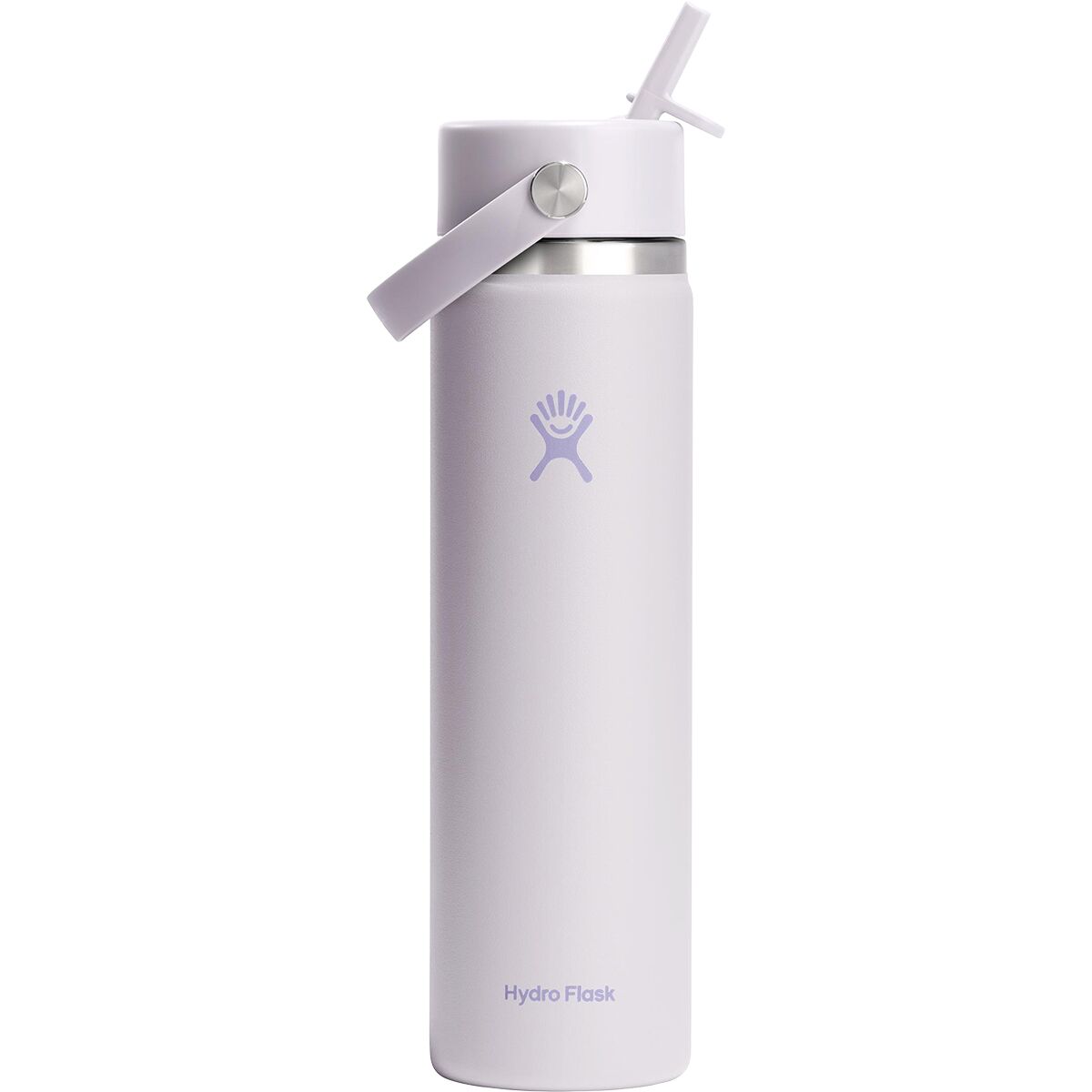 Image of Hydro Flask 24oz Wide Flex Straw Cap Cloud Pink, One Size