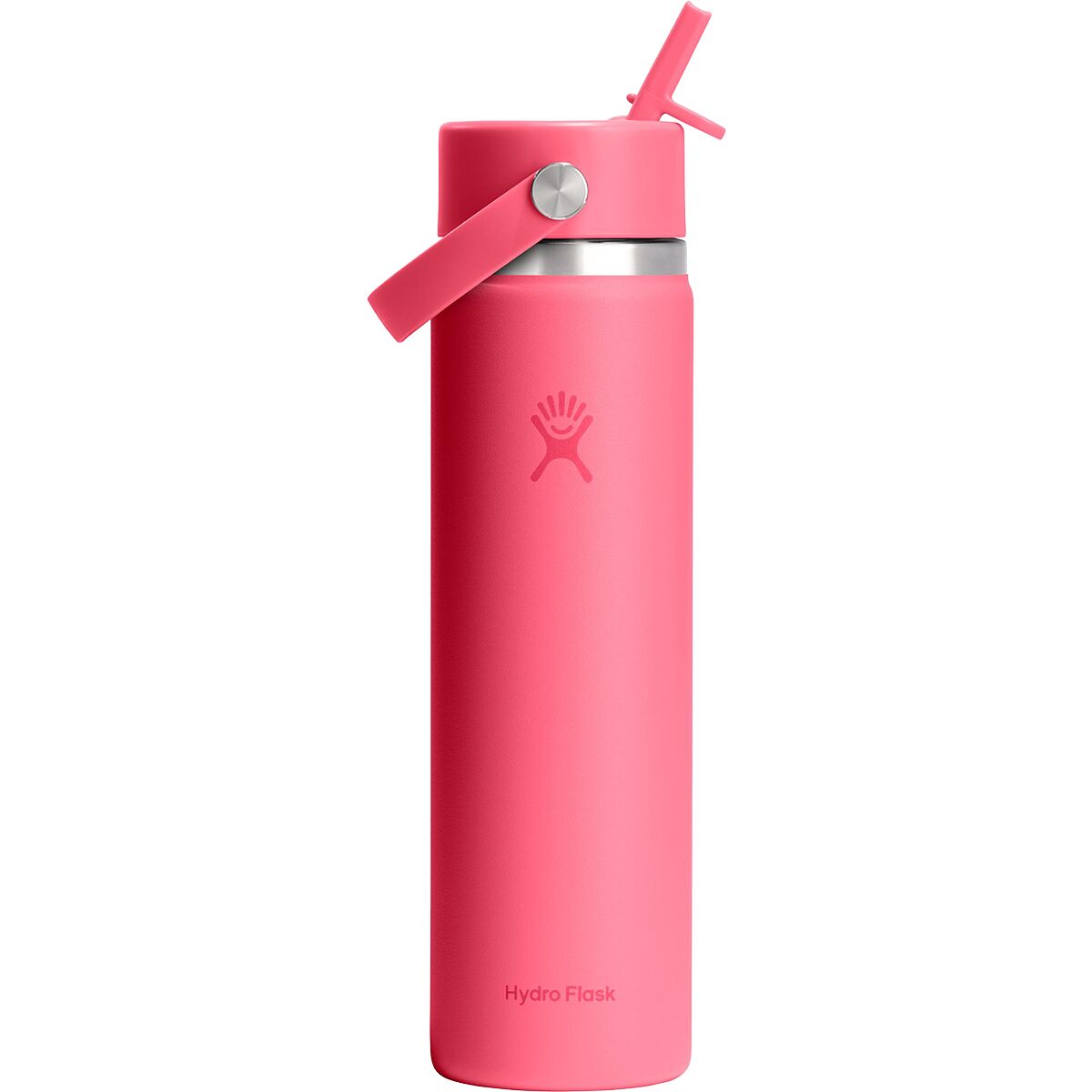 Image of Hydro Flask 24oz Wide Flex Straw Cap Popstar Pink, One Size