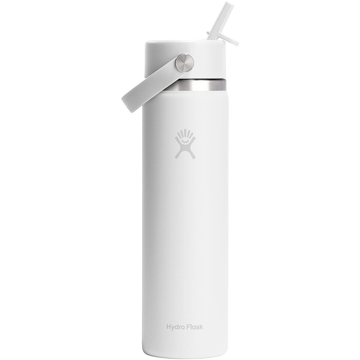 Image of Hydro Flask 24oz Wide Flex Straw Cap White2, One Size
