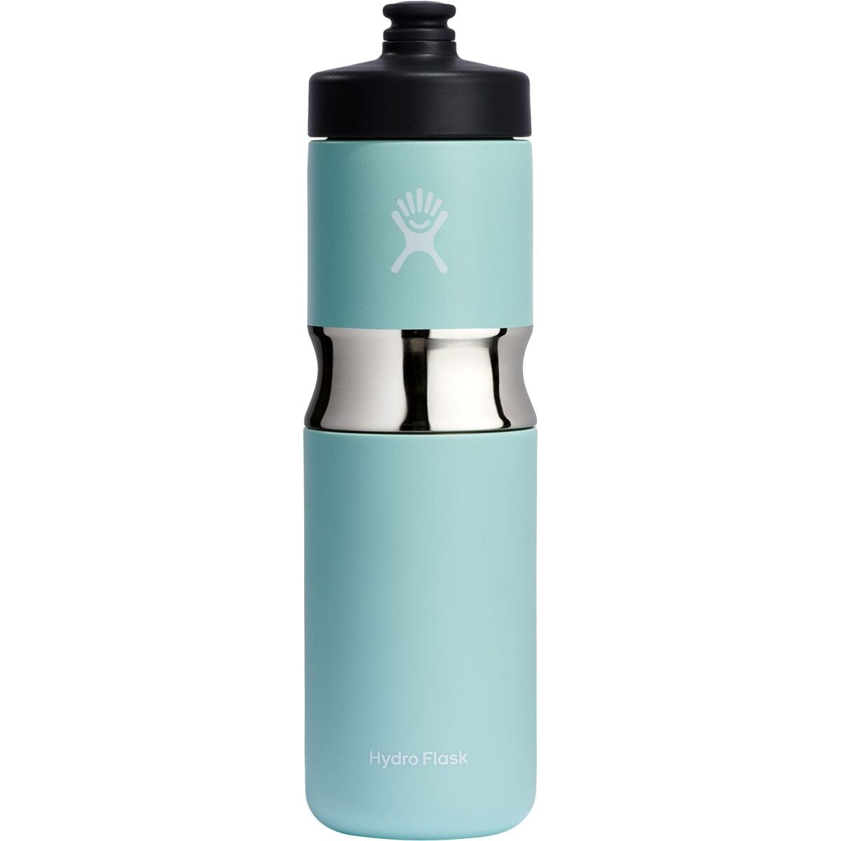 Hydro Flask Water Bottle - Stainless Steel & Vacuum Insulated - Wide Mouth  2.0 with Leak Proof Flex Cap - 20 oz, Spearmint