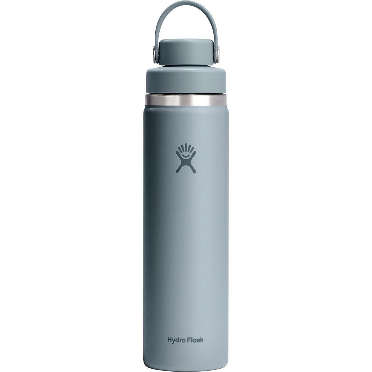 Image of Hydro Flask 24oz Wide Mouth Water Bottle + Chug Cap Shale Gray, One Size