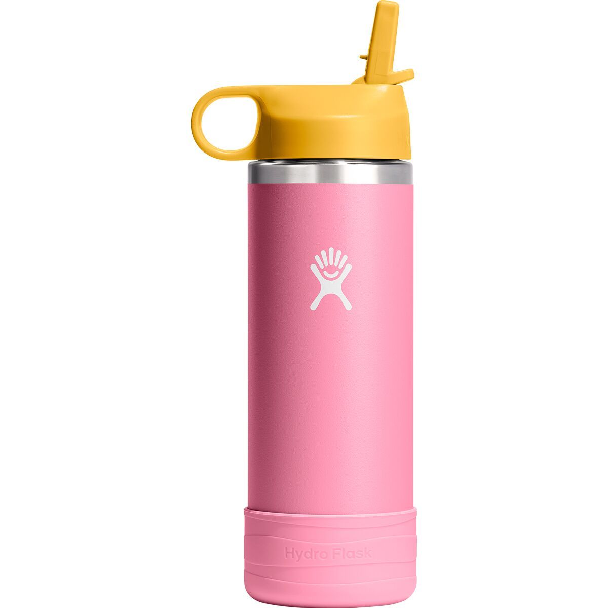 Image of Hydro Flask 18oz Wide Mouth Flex Straw & Boot - Kids' Dahlia, One Size