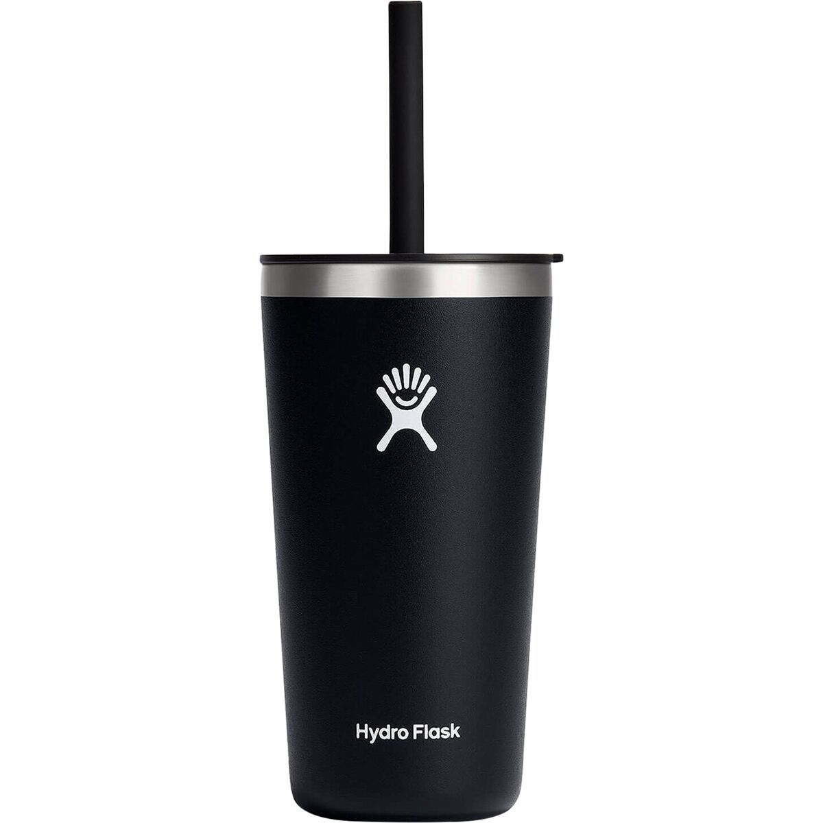Hydro Flask 20oz All Around Tumbler + Straw Lid Black, One Size