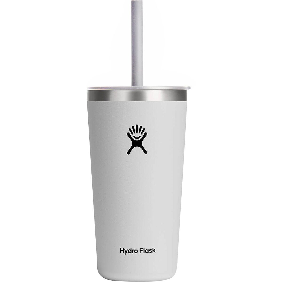 Image of Hydro Flask 20oz All Around Tumbler + Straw Lid White, One Size