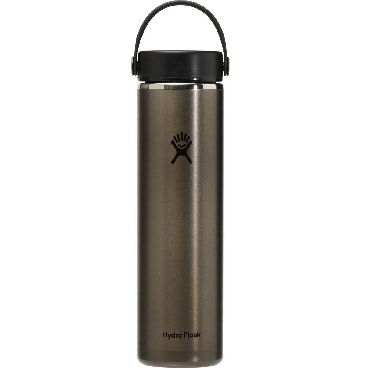 Hydro Flask 24oz Wide Mouth Trail Lightweight Flex Cap Water Bottle Obsidian, One Size