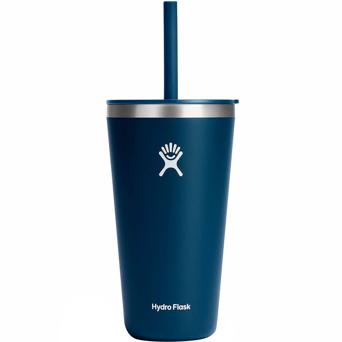 Image of Hydro Flask 28oz All Around Tumbler Straw Lid Indigo, One Size