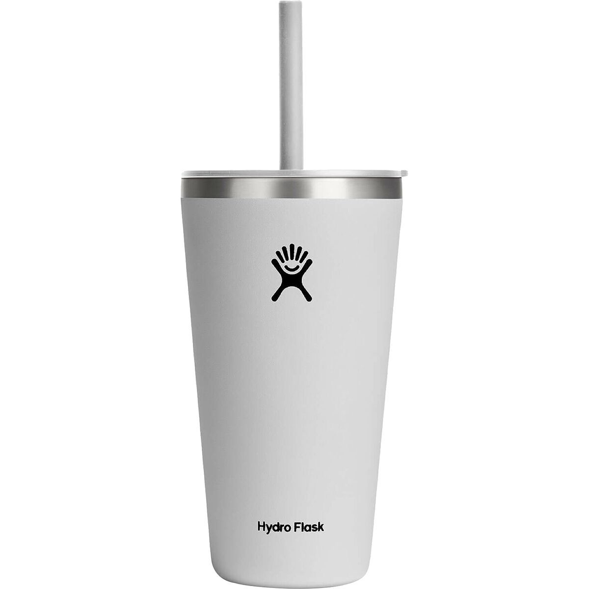 Image of Hydro Flask 28oz All Around Tumbler Straw Lid White, One Size