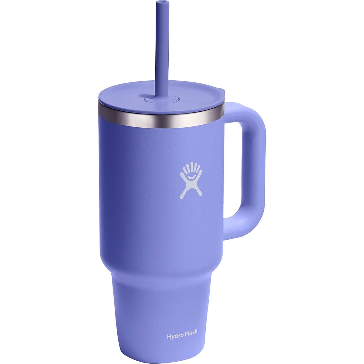 Custom Plastic Tumbler with Handle 32 OZ Big Cups With Lids and Straws