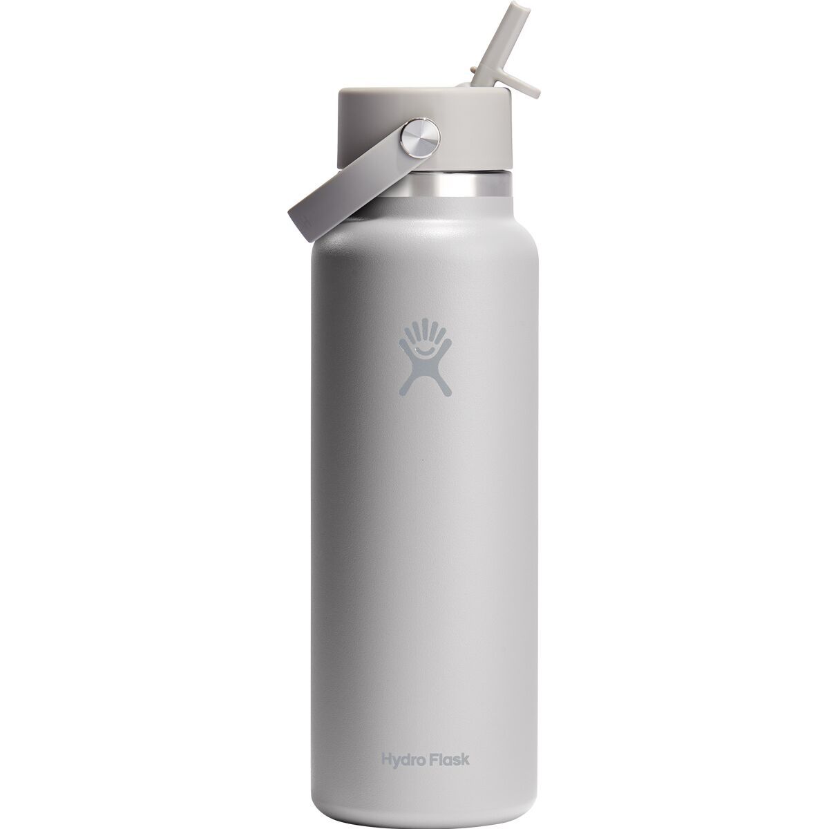 Image of Hydro Flask 40oz Wide Mouth Water Bottle + Flex Straw Cap Birch, One Size