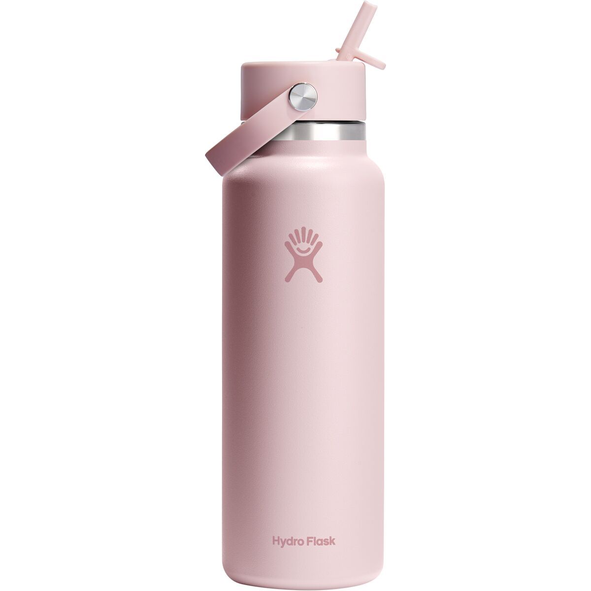 Hydro Flask 40oz Wide Mouth Water Bottle + Flex Straw Cap Trillium2