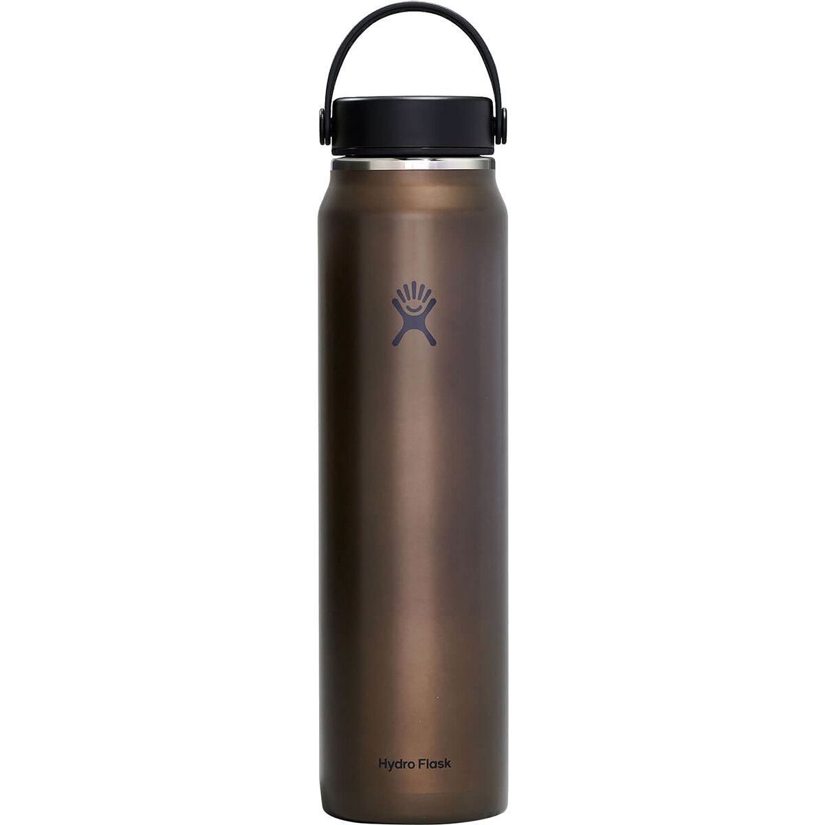 Hydro Flask 40oz Wide Mouth Trail LW Flex Cap Water Bottle Obsidian, One Size