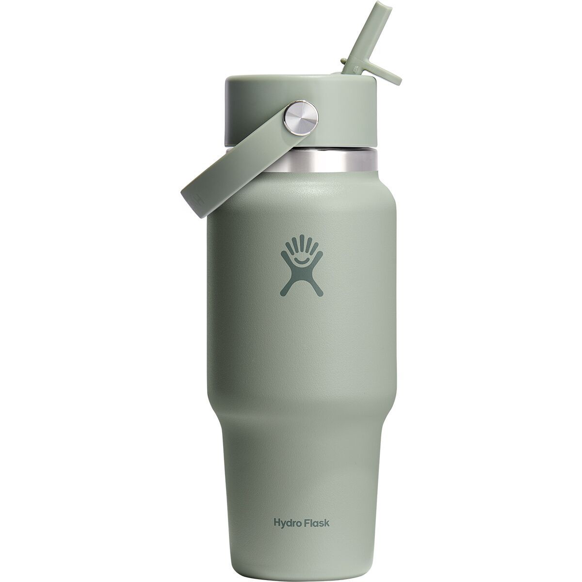 Image of Hydro Flask 24oz Wide Flex Straw Travel Bottle Agave, One Size