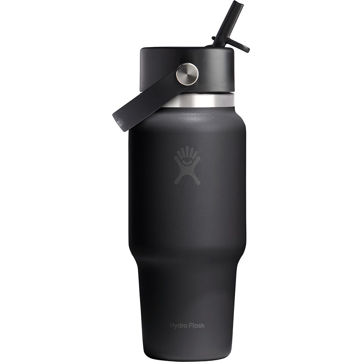 Image of Hydro Flask 24oz Wide Flex Straw Travel Bottle Black2, One Size