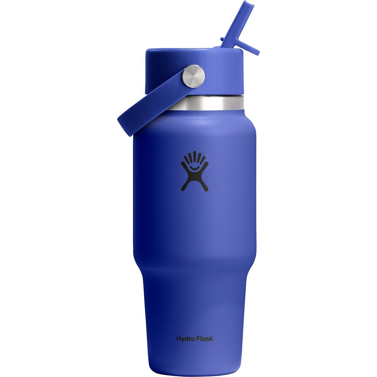 Image of Hydro Flask 24oz Wide Flex Straw Travel Bottle Capri Blue, One Size