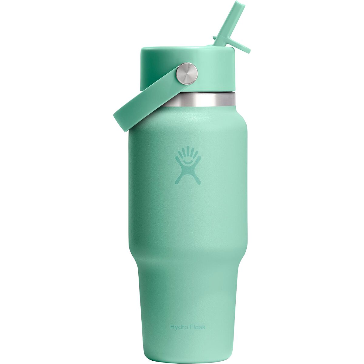 Image of Hydro Flask 24oz Wide Flex Straw Travel Bottle Mermaid Green, One Size