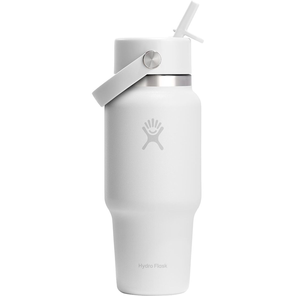 Image of Hydro Flask 24oz Wide Flex Straw Travel Bottle White2, One Size