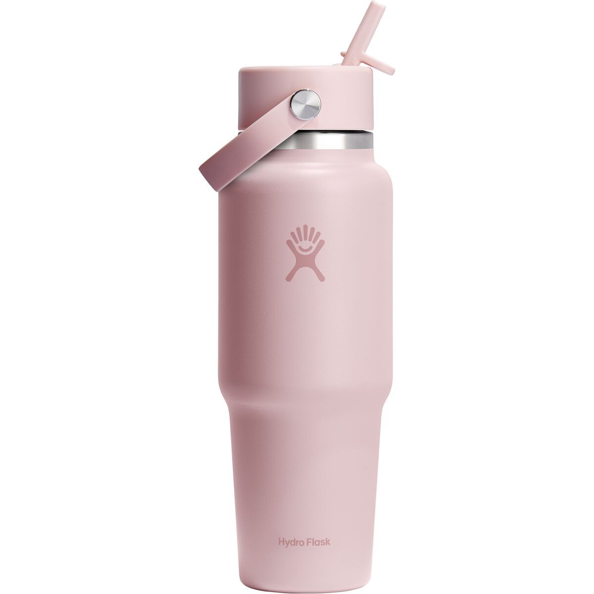 Image of Hydro Flask 32oz Wide Mouth Flex Straw Cap Travel Water Bottle Trillium, One Size