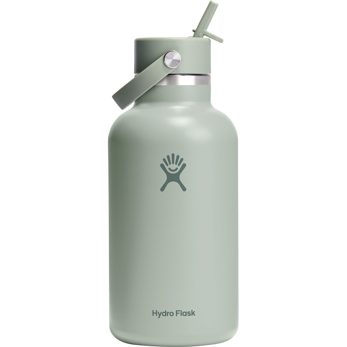Image of Hydro Flask 64oz Wide Flex Straw Cap Water Bottle Agave, One Size