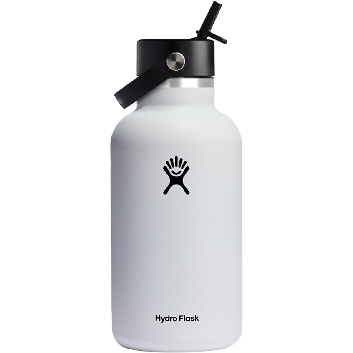 Image of Hydro Flask 64oz Wide Flex Straw Cap Water Bottle White, One Size