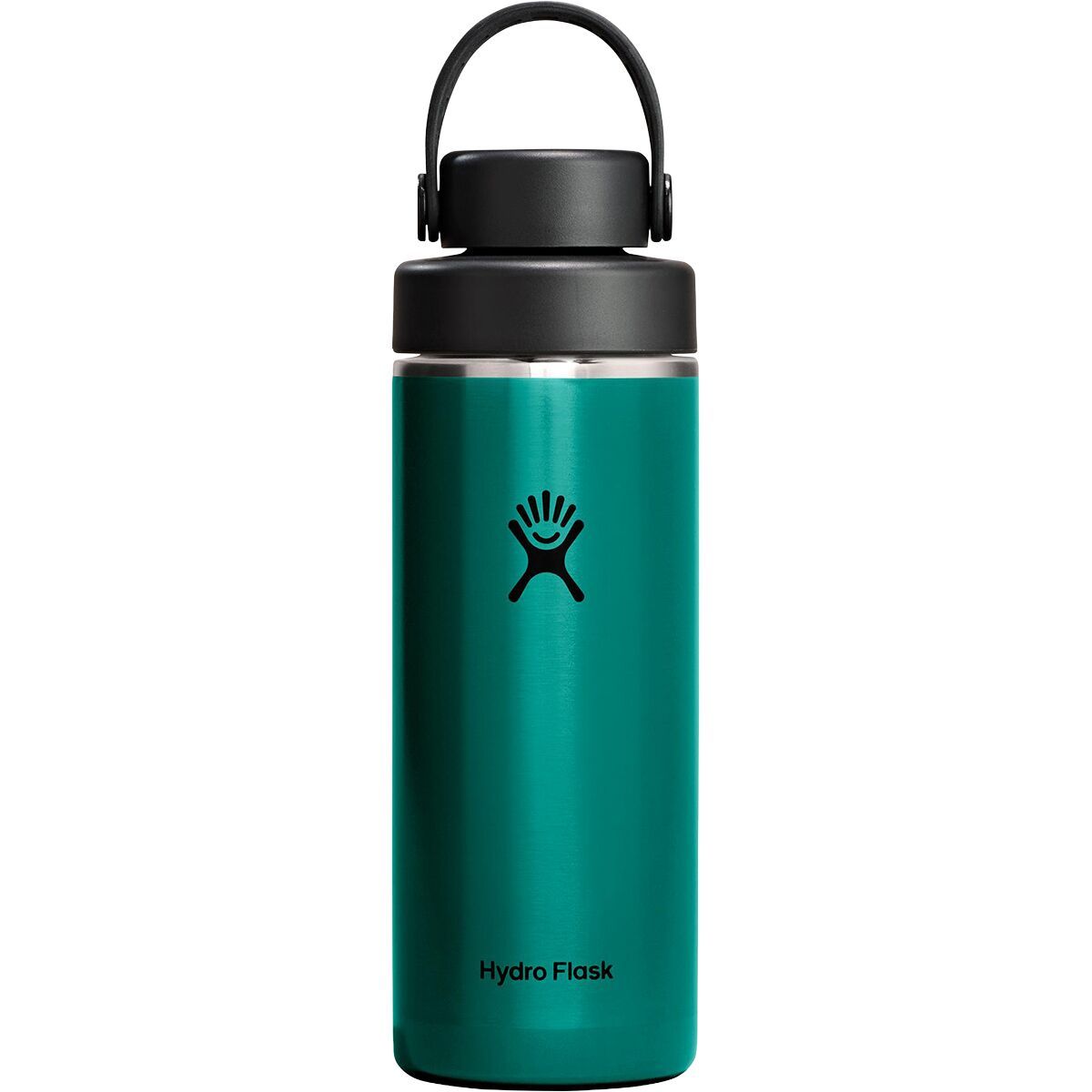 Image of Hydro Flask Lightweight Wide Mouth Chug Cap 16oz Water Bottle Emerald Green, One Size