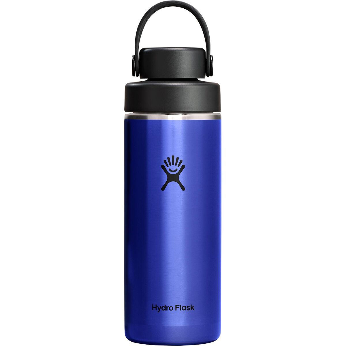 Image of Hydro Flask Lightweight Wide Mouth Chug Cap 16oz Water Bottle Sapphire Blue, One Size