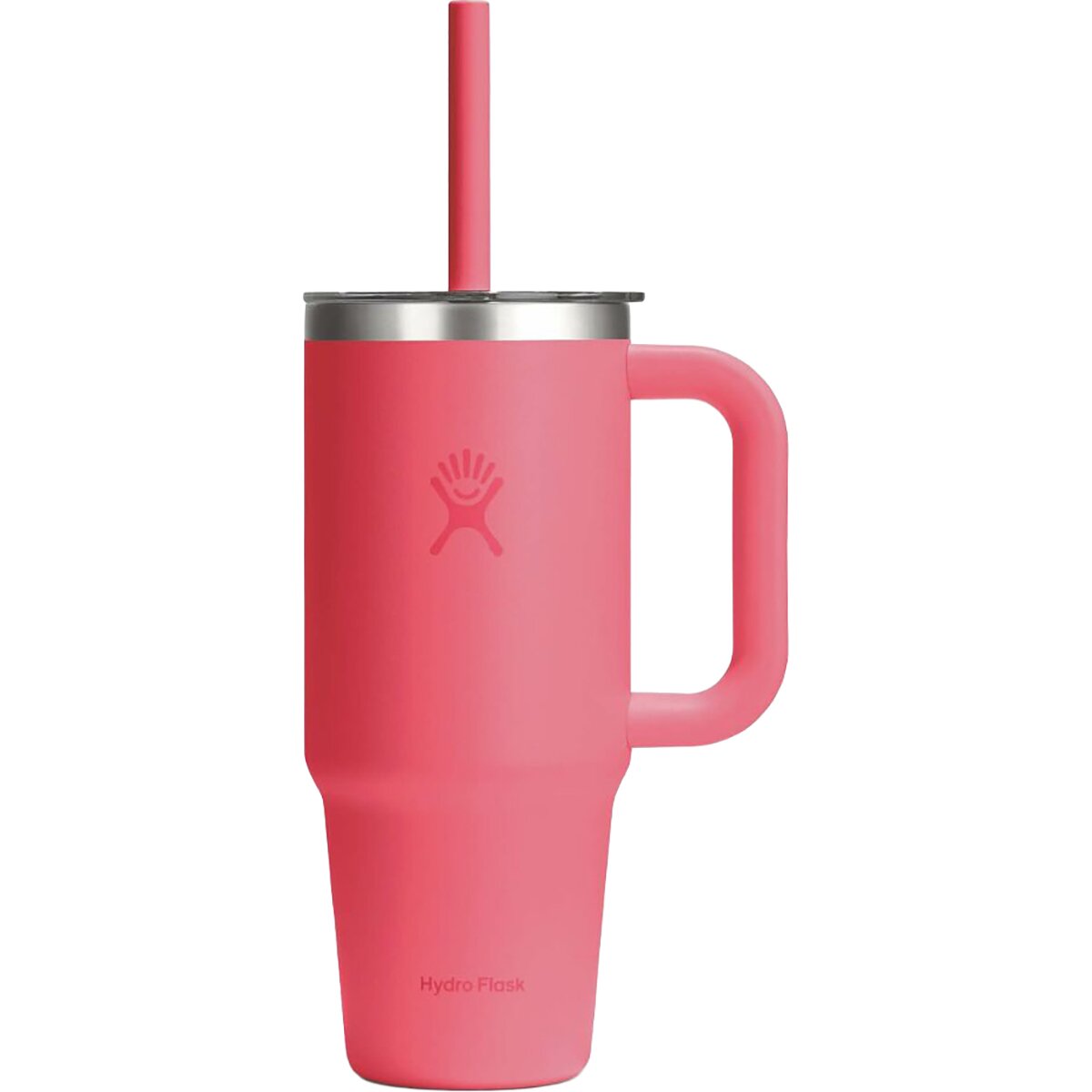 Hydro Flask Hydro Flask 24oz Travel Tumbler + Clear Lid Popstar Pink, One Size