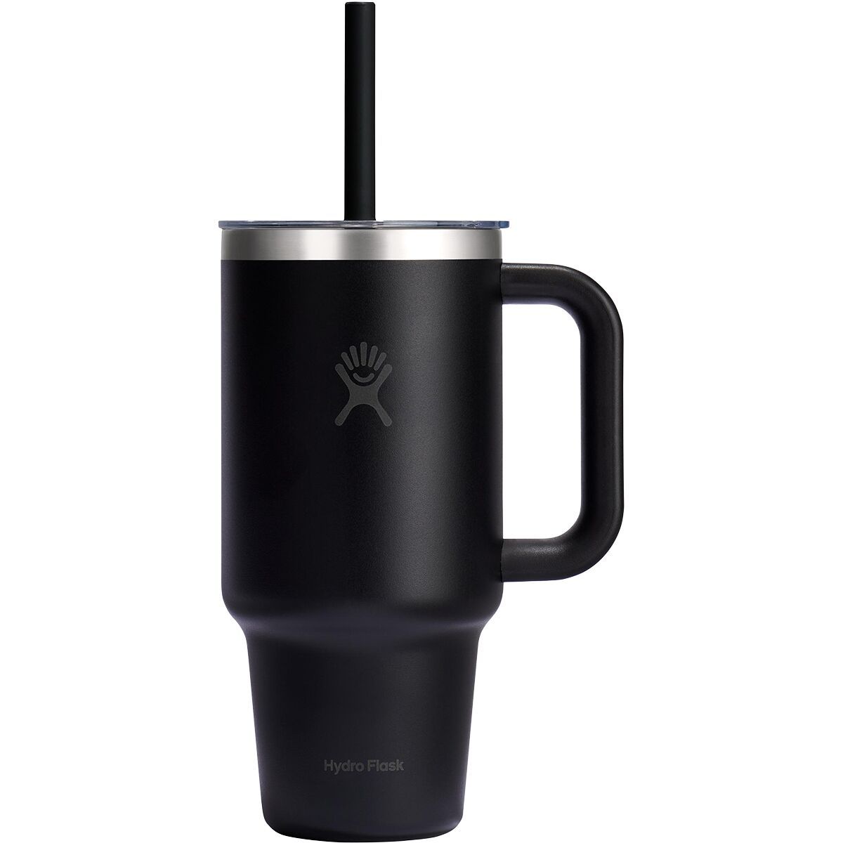 Image of Hydro Flask 32oz Travel Tumbler + Clear Lid Black, One Size