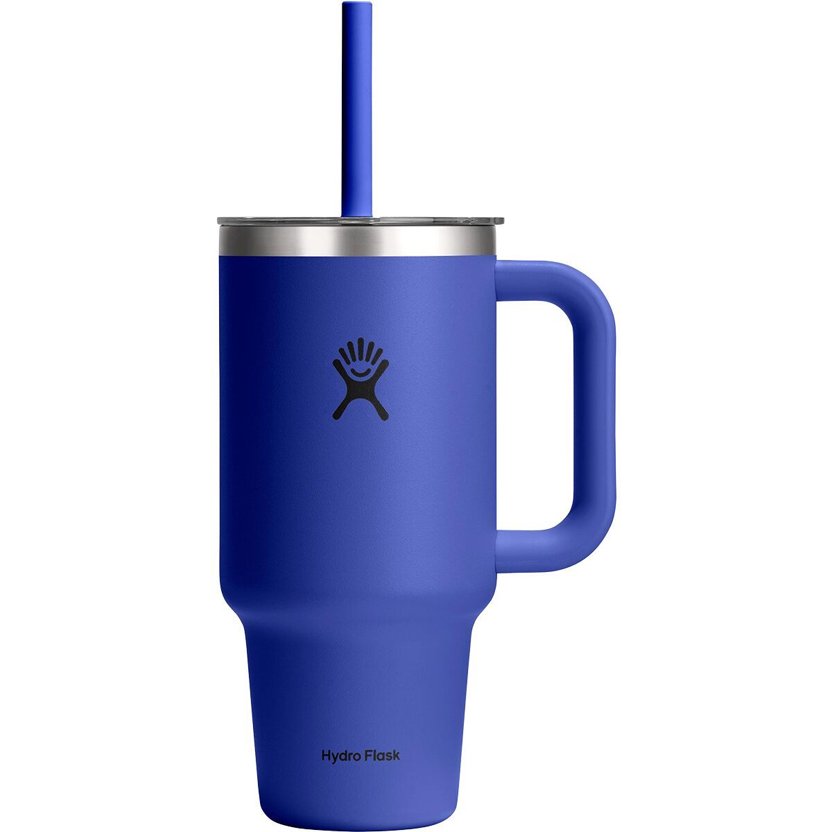 Image of Hydro Flask 32oz Travel Tumbler + Clear Lid Capri Blue, One Size