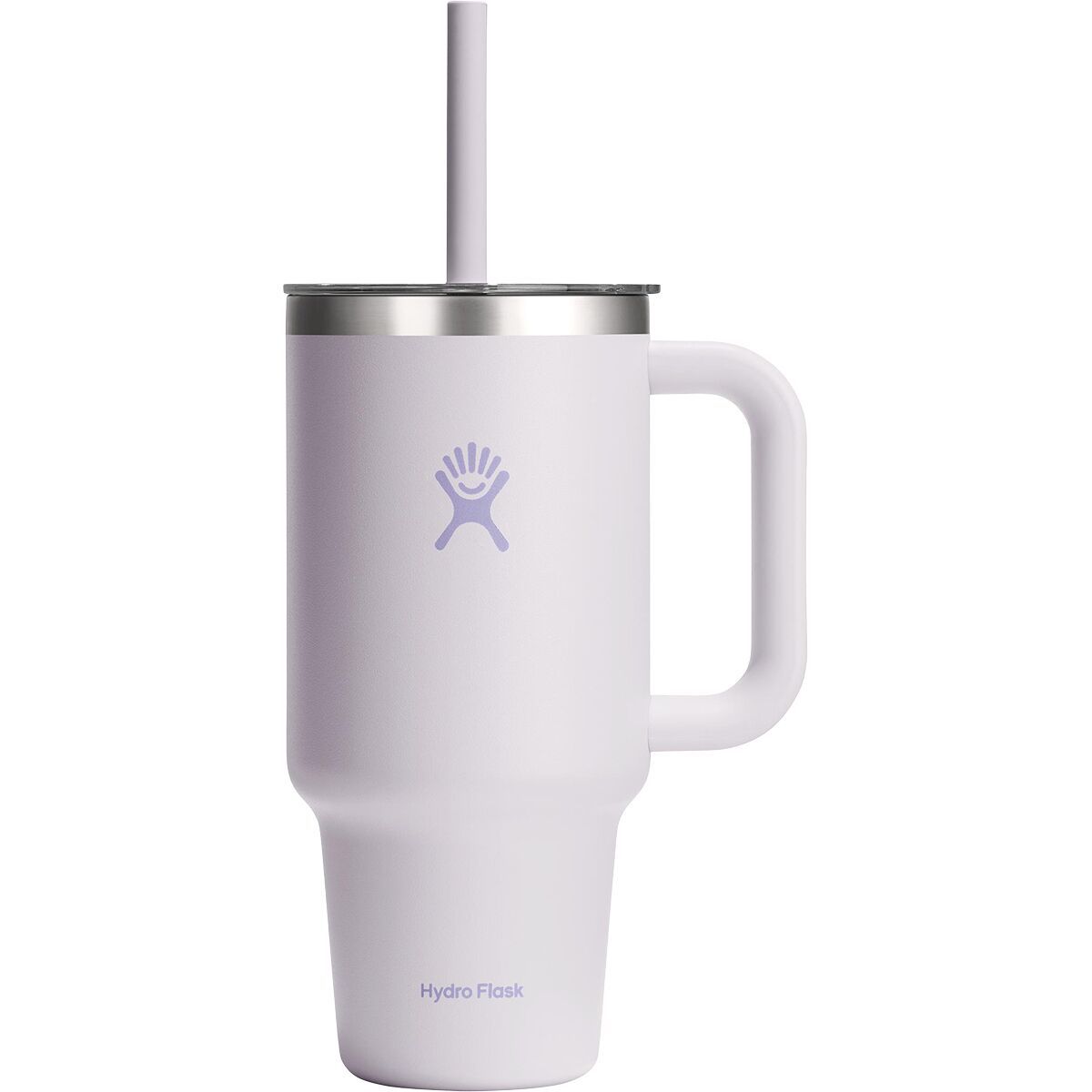 Image of Hydro Flask 32oz Travel Tumbler + Clear Lid Cloud Pink, One Size