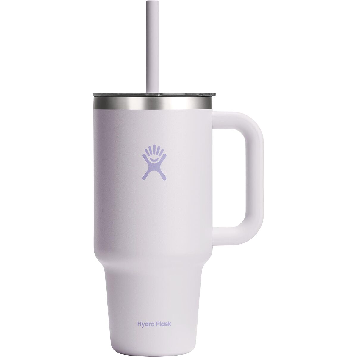 Image of Hydro Flask 32oz Travel Tumbler + Clear Lid Cloud Pink, One Size