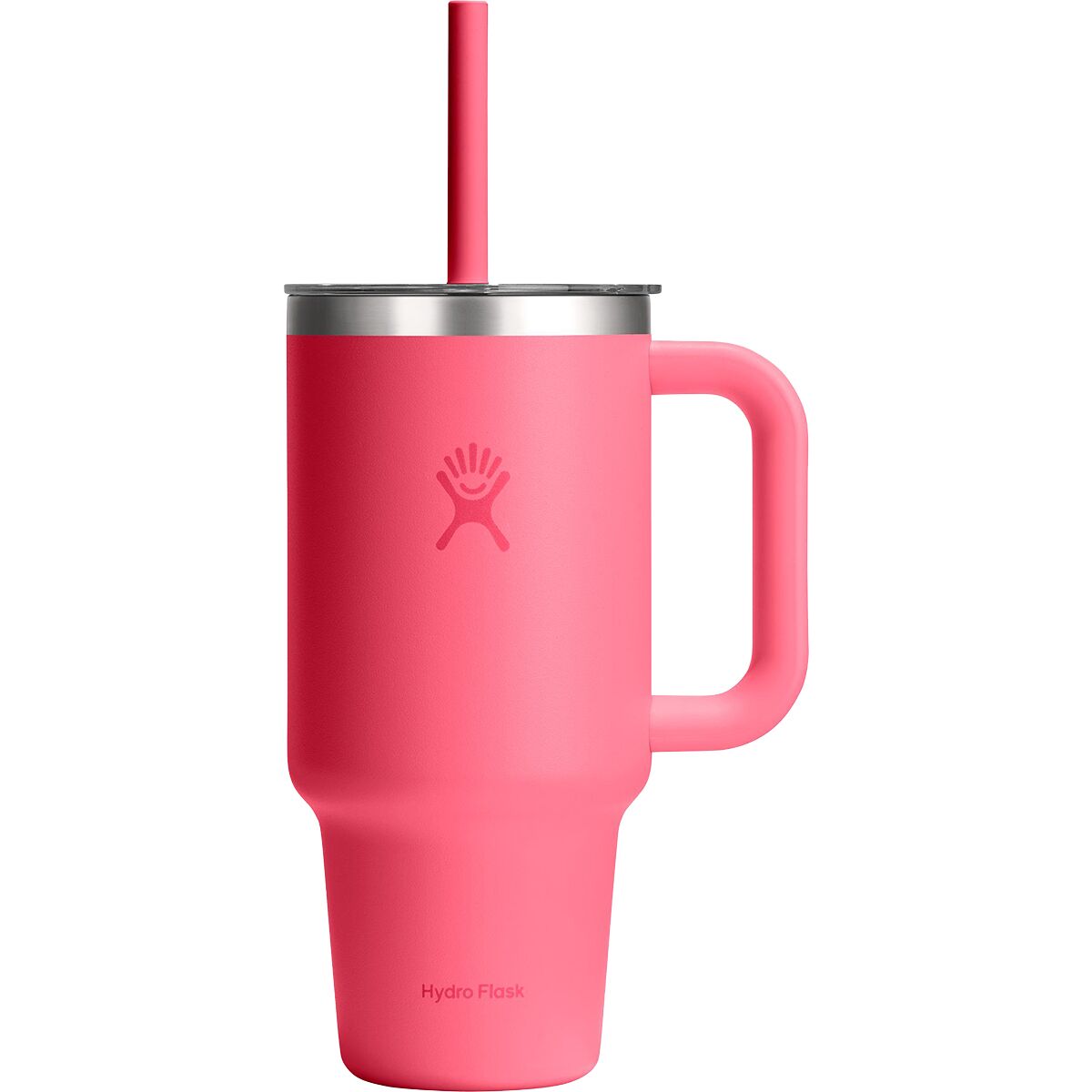Image of Hydro Flask 32oz Travel Tumbler + Clear Lid Popstar Pink, One Size