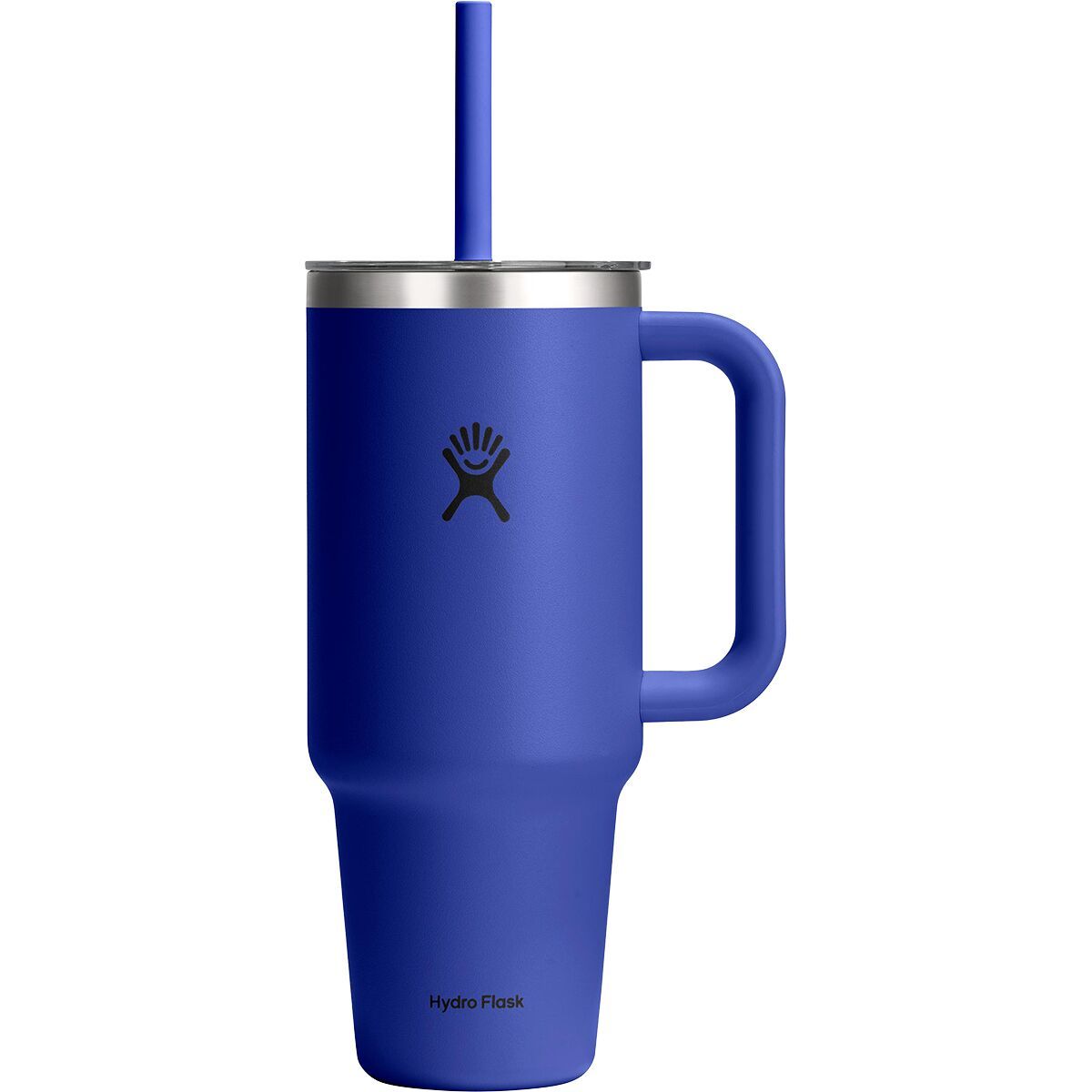 Image of Hydro Flask 40oz Travel Tumbler + Clear Lid Capri Blue, One Size