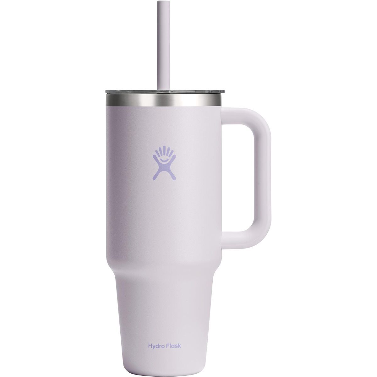 Image of Hydro Flask 40oz Travel Tumbler + Clear Lid Cloud Pink, One Size