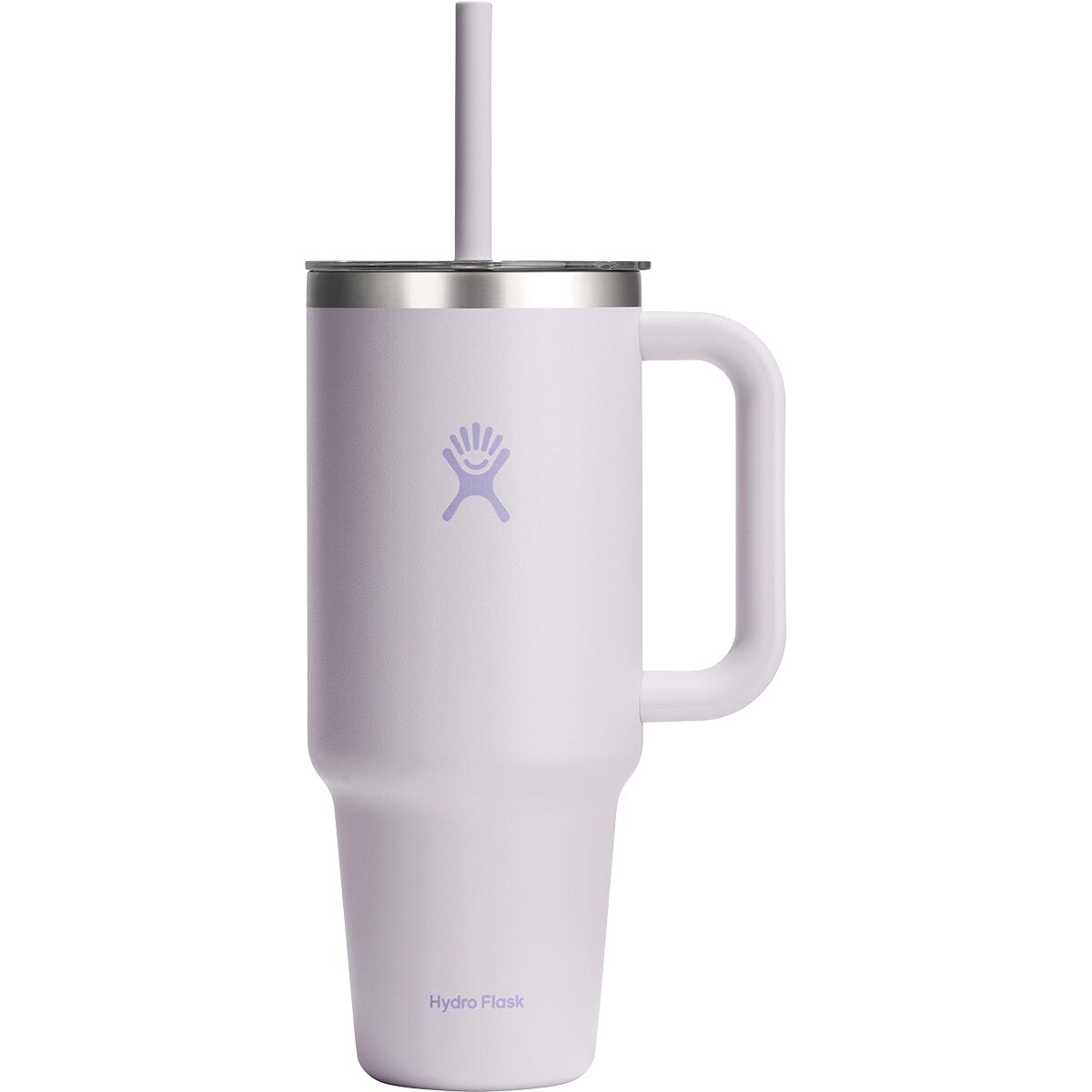 Image of Hydro Flask 40oz Travel Tumbler + Clear Lid Cloud Pink, One Size