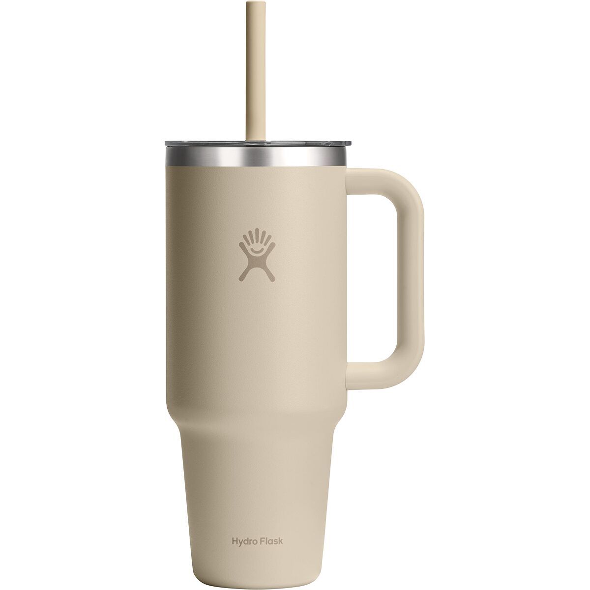Image of Hydro Flask 40oz Travel Tumbler + Clear Lid Oat, One Size