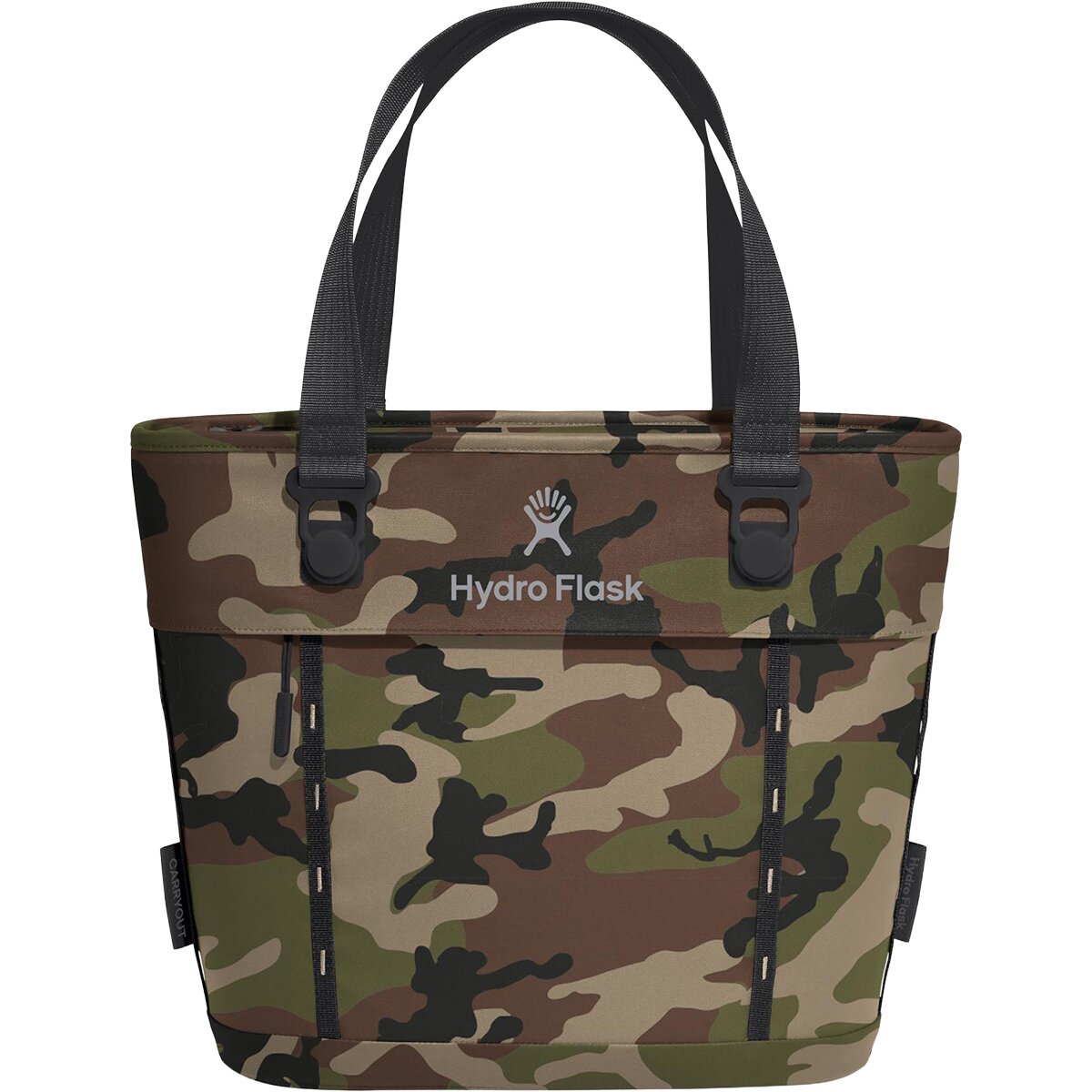 Image of Hydro Flask Carryout 10L Soft Cooler Tote Woodland Camo, One Size