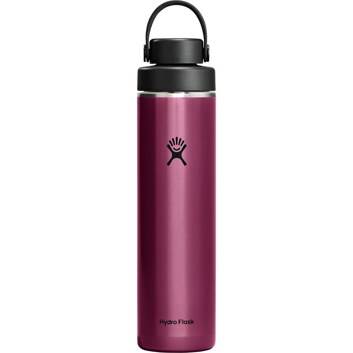 Image of Hydro Flask 24oz Lightweight Wide Flex Chug Cap Garnet Red, One Size