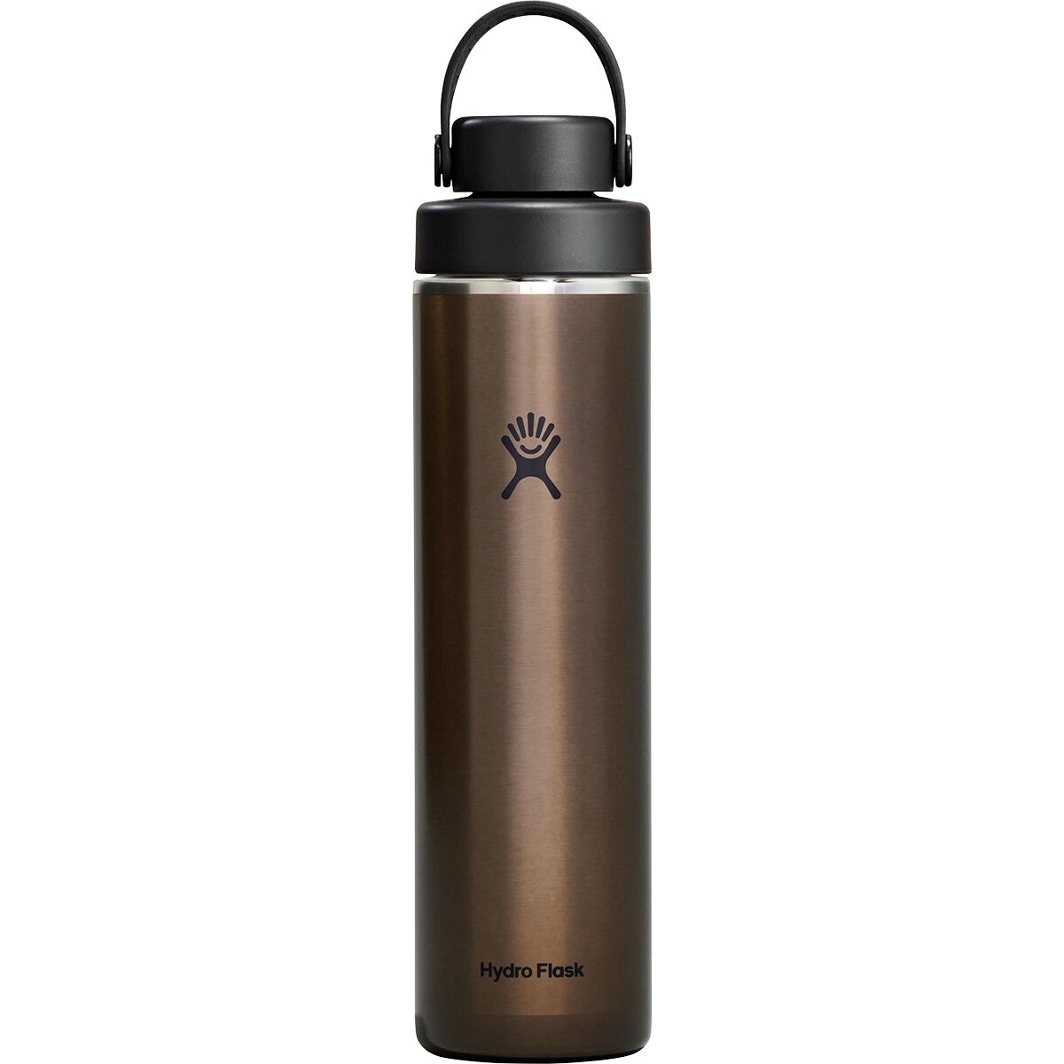 Image of Hydro Flask 24oz Lightweight Wide Flex Chug Cap Obsidian, One Size